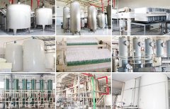 Corn syrup production plant running in China
