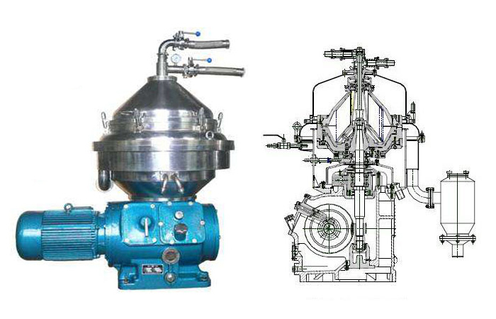 Disc-type-centrifuge-separator